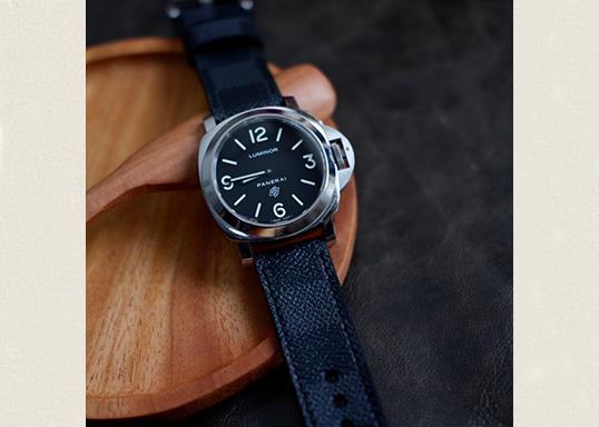 LV Graphite No Logo Strapfreak Premium Watch Straps at